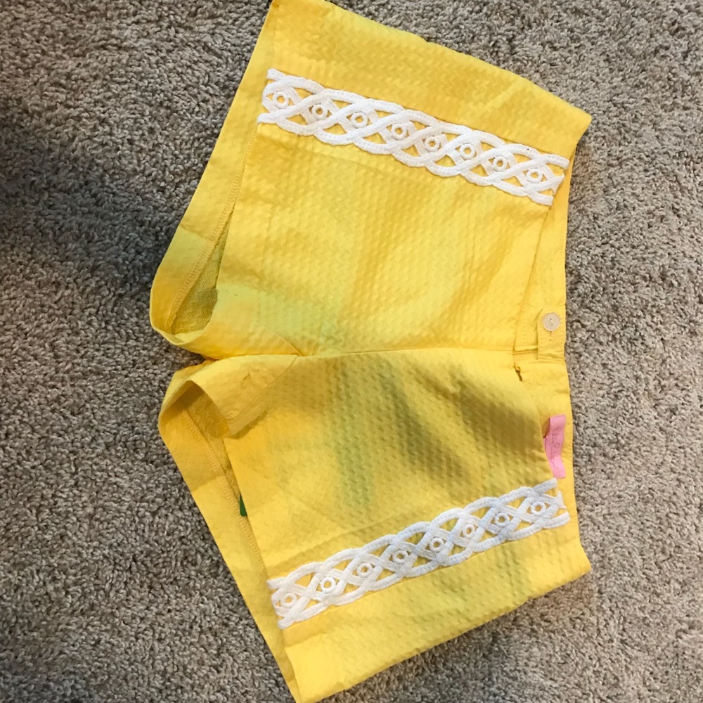 lilly pulitzer liza shorts size 000
